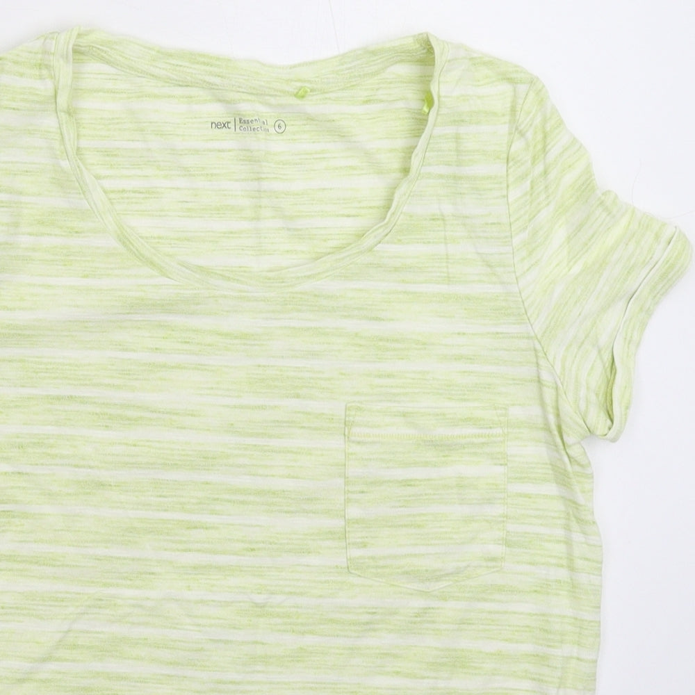 NEXT Womens Green   Basic T-Shirt Size 6