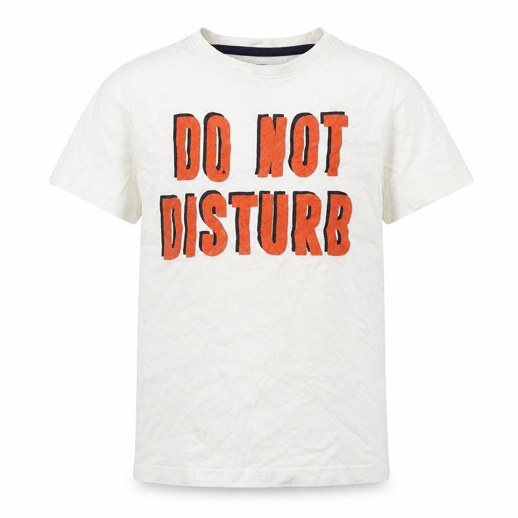 F&F Boys White   Basic T-Shirt Size 8-9 Years