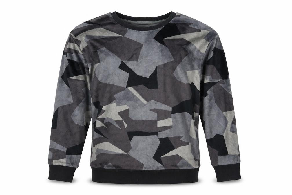 Marks & Spencer Boys Multicoloured Geometric   Pyjama Top Size 7-8 Years