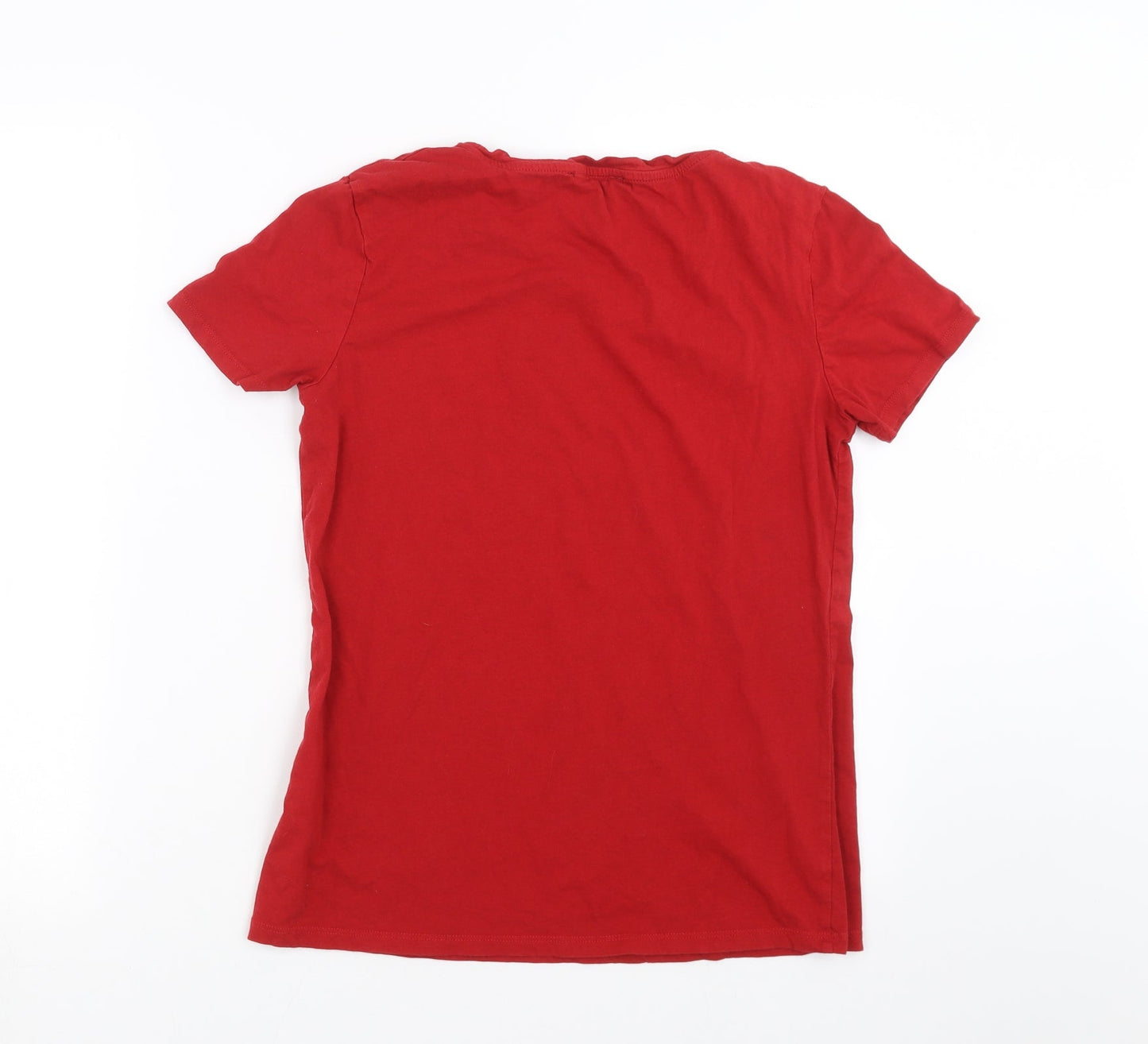 Terranova Womens Red   Basic T-Shirt Size L  - Girls