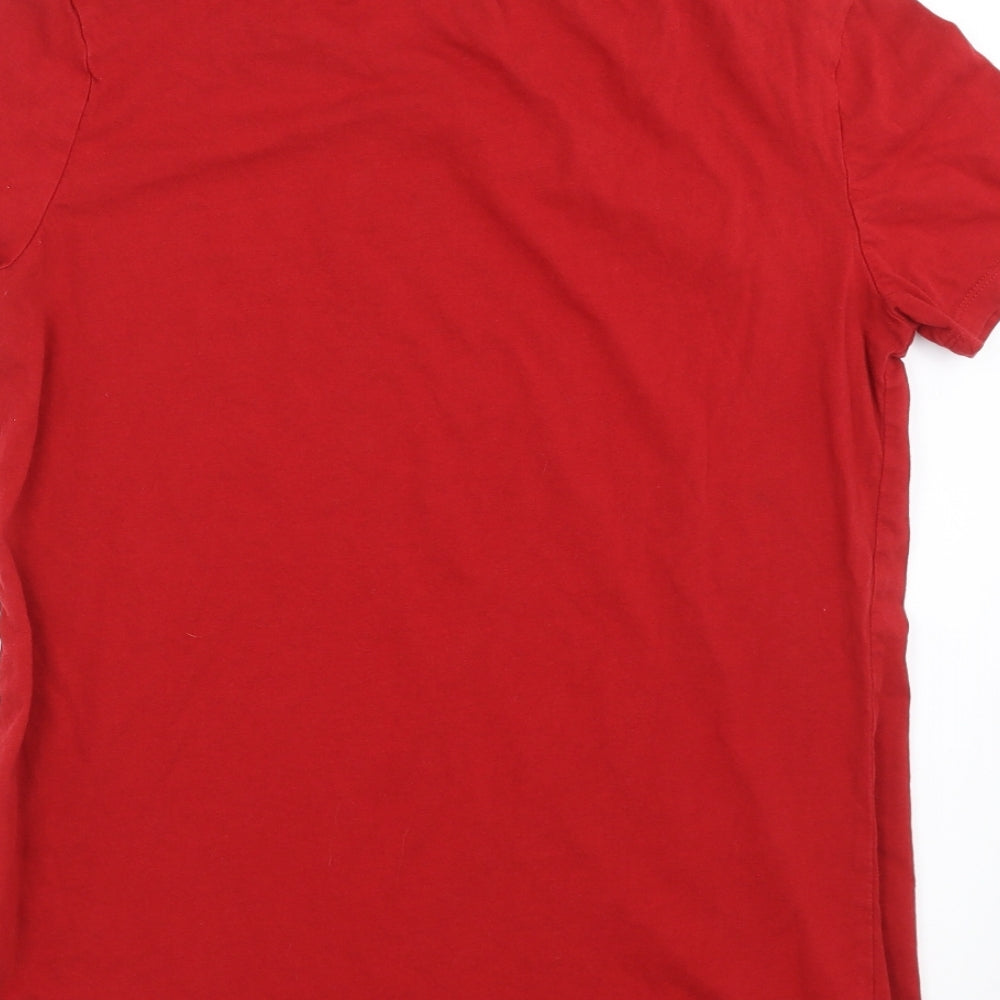 Terranova Womens Red   Basic T-Shirt Size L  - Girls