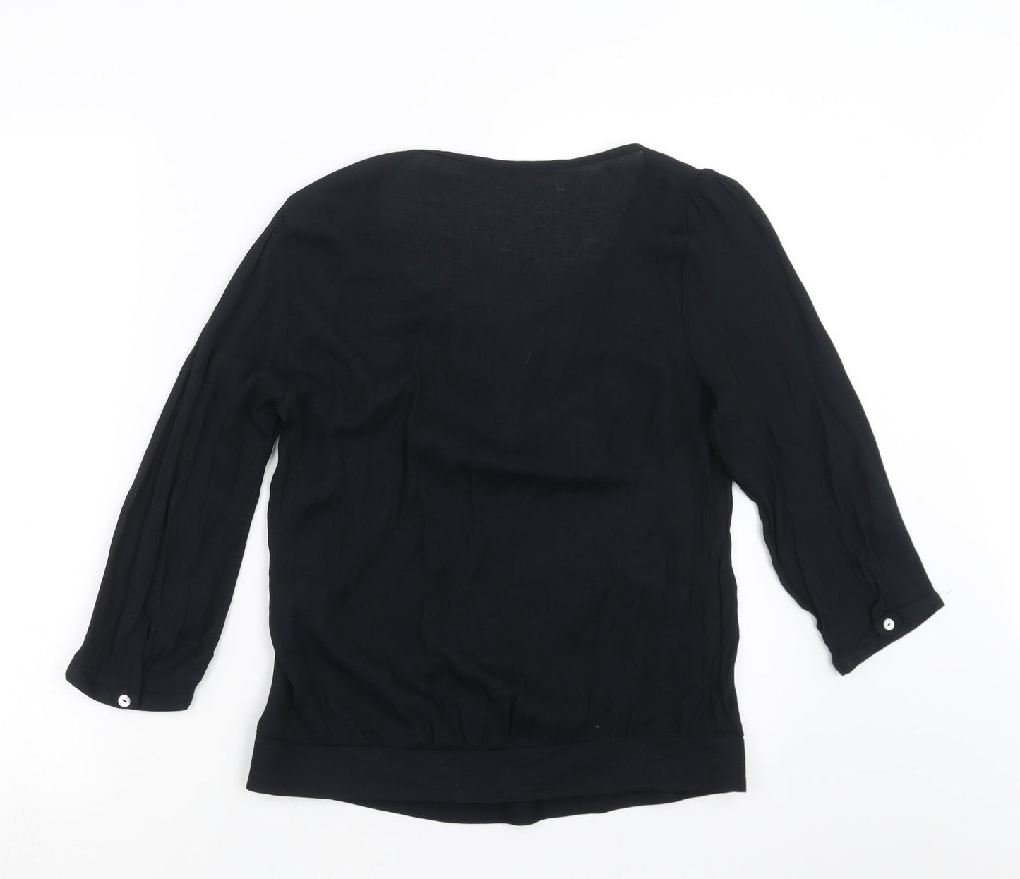 NEXT Womens Black   Basic Blouse Size 6