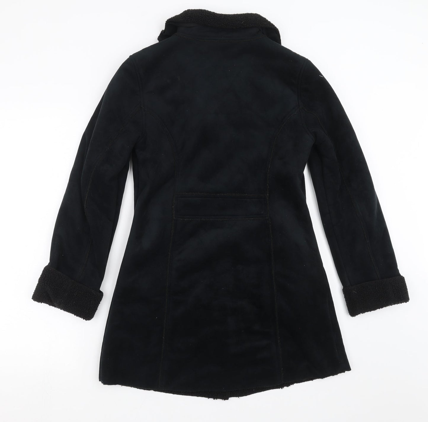 New Look Womens Black   Jacket  Size 10  - fleece lined