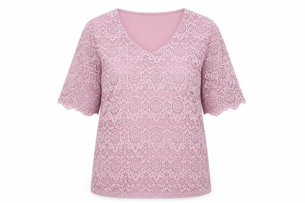 Bonmarché Womens Purple Floral Basic Blouse Size 16