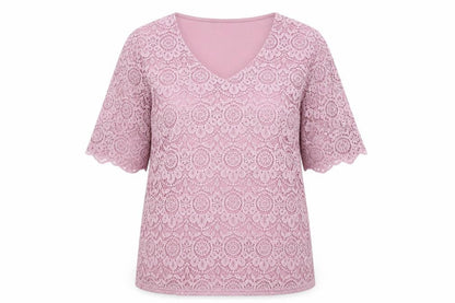 Bonmarché Womens Purple Floral Basic Blouse Size 16
