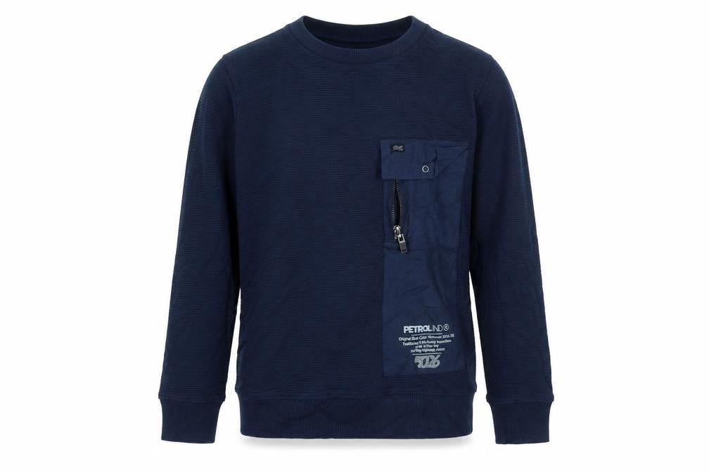 Petrol Industries Boys Blue   Pullover Sweatshirt Size 10 Years