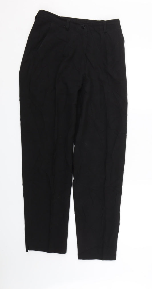 Preworn Womens Black   Trousers  Size 10 L29 in
