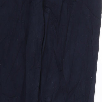 Marks & Spencer Womens Blue   Trousers  Size 14 L27 in