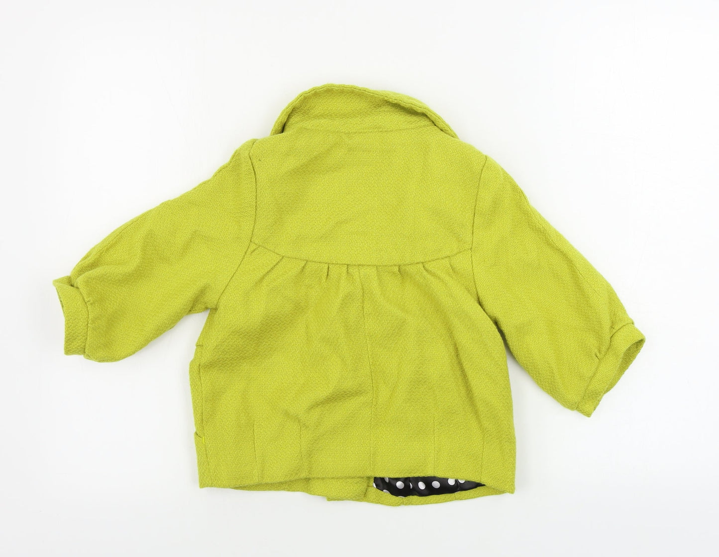 George  Girls Green   Jacket Coat Size 7-8 Years