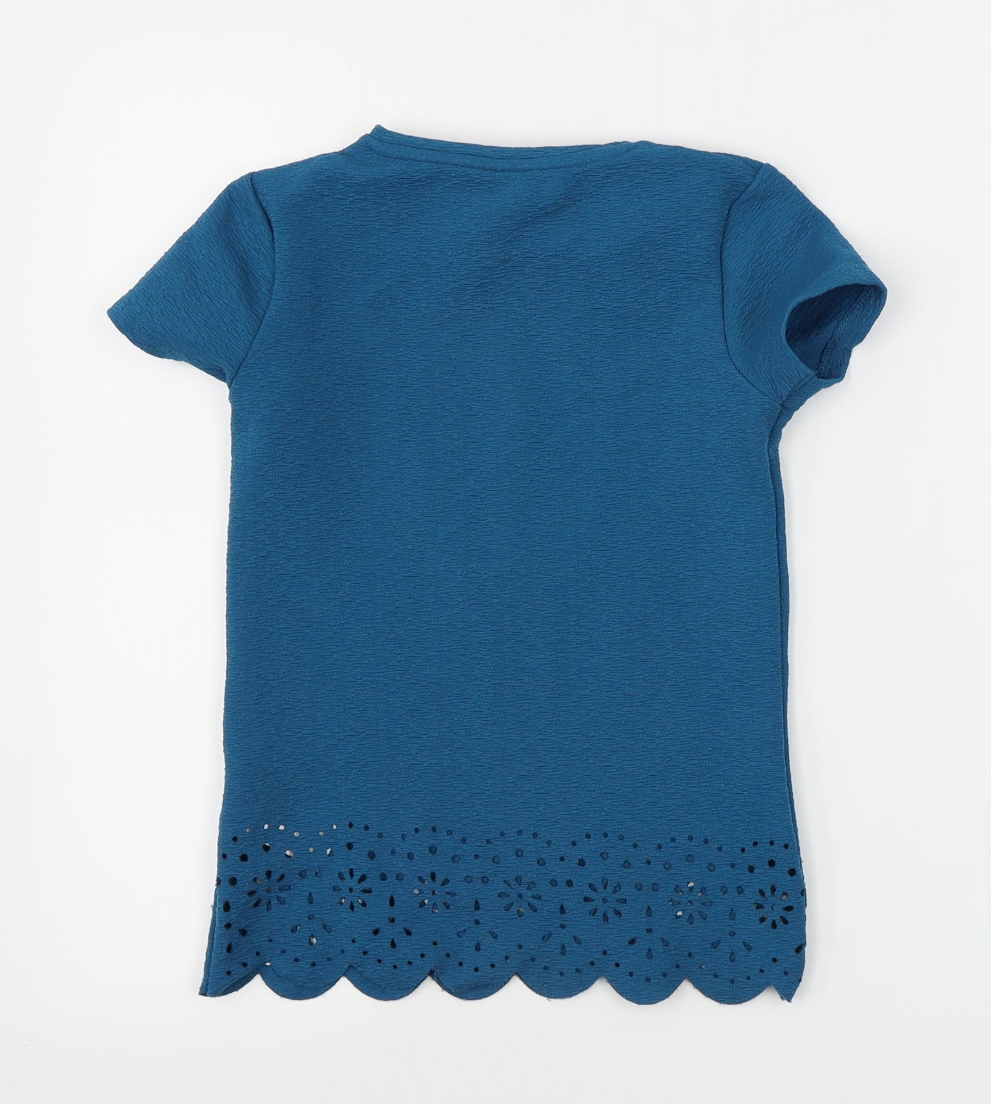 F&F  Girls Green   Basic T-Shirt Size 8-9 Years