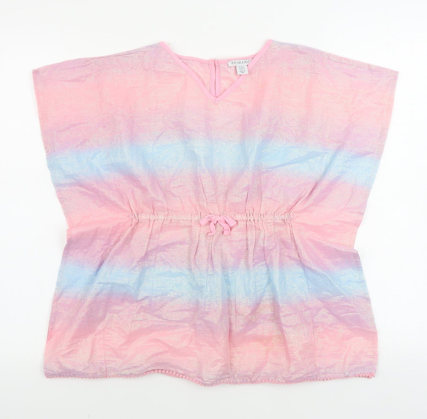 Primark  Girls Pink   Basic T-Shirt Size 8-9 Years