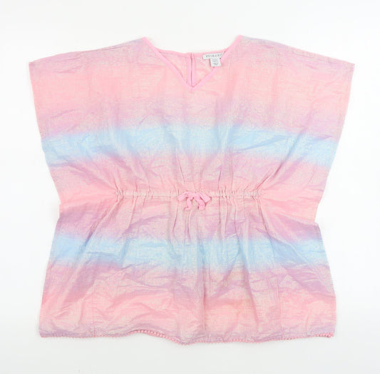 Primark  Girls Pink   Basic T-Shirt Size 8-9 Years