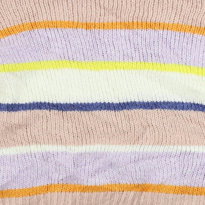 Next  Womens Pink Striped  Pullover Jumper Size M