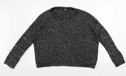 George  Womens Black   Pullover Jumper Size 16