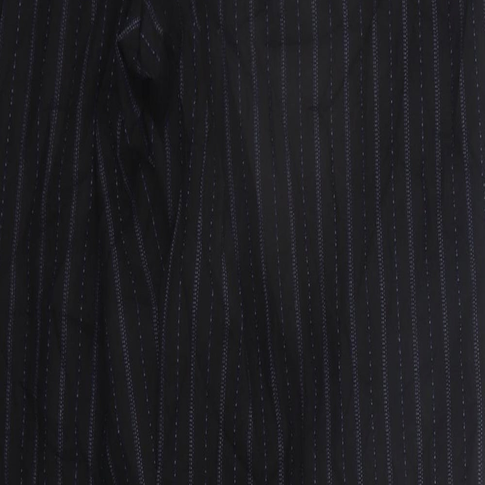 Klass Collection Womens Black Striped  Trousers  Size 16 L29 in