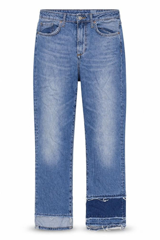 &DENIM Womens Blue   Straight Jeans Size 30 in L27 in