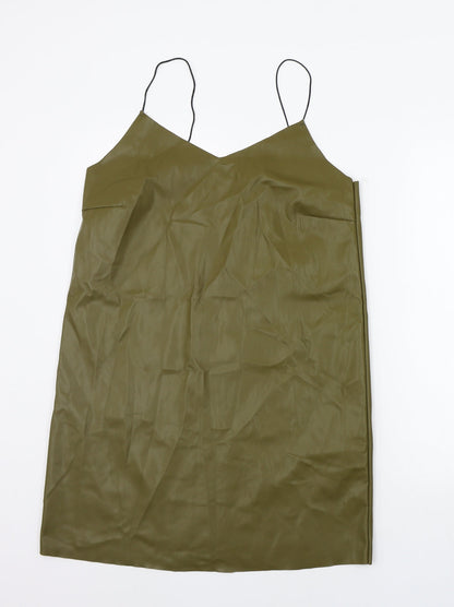 Noisy May Womens Green   A-Line  Size M