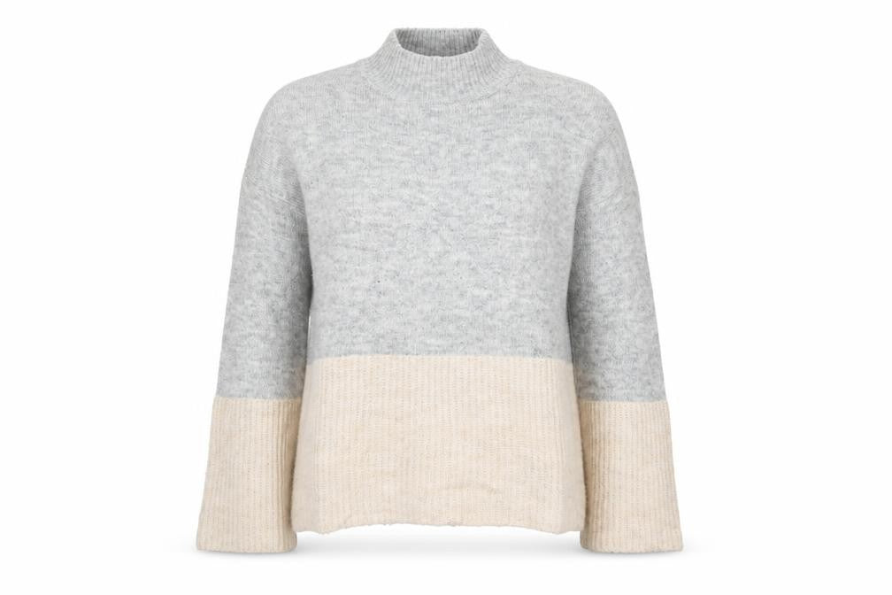 Papaya Womens Grey   Pullover Jumper Size S