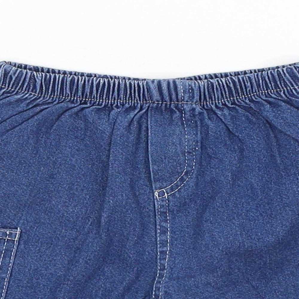 Preworn Baby Blue   Cropped Trousers Size 12-18 Months