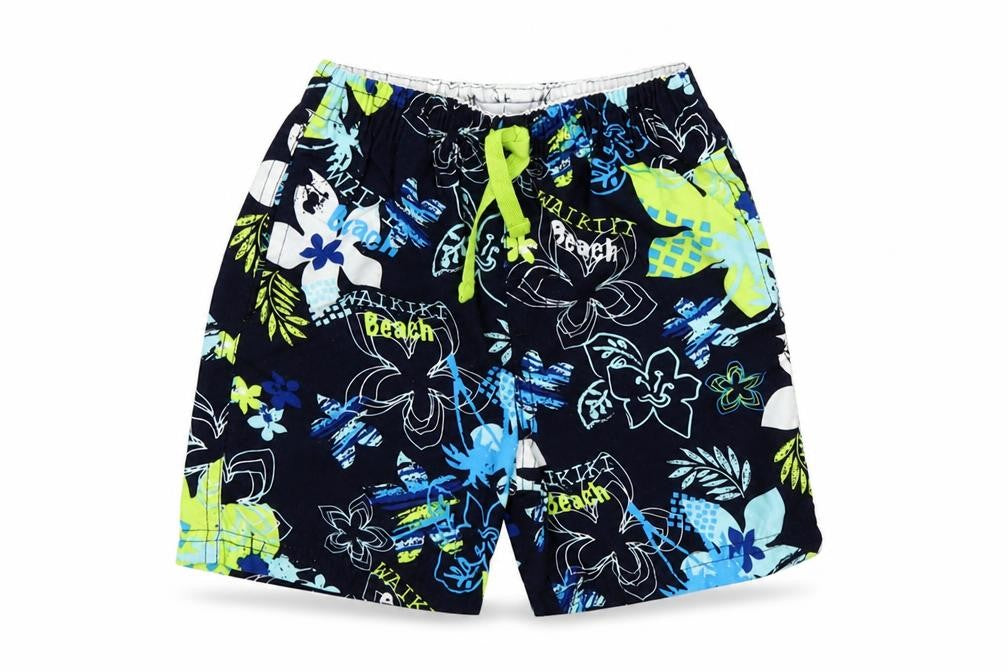 Early Days Baby Blue Floral  Cropped Trousers Size 12-18 Months  - Swim