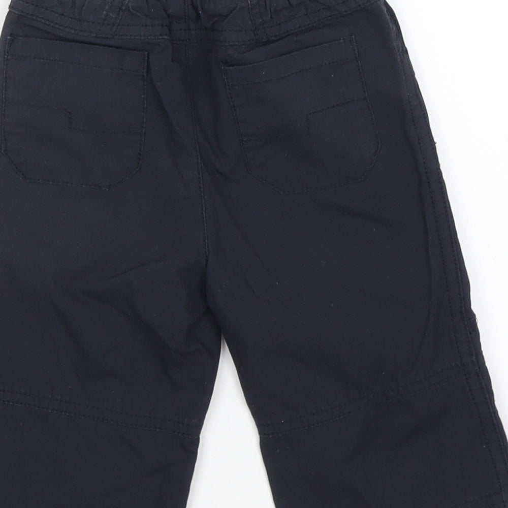 Matalan Baby Blue   Cargo Trousers Size 6-9 Months