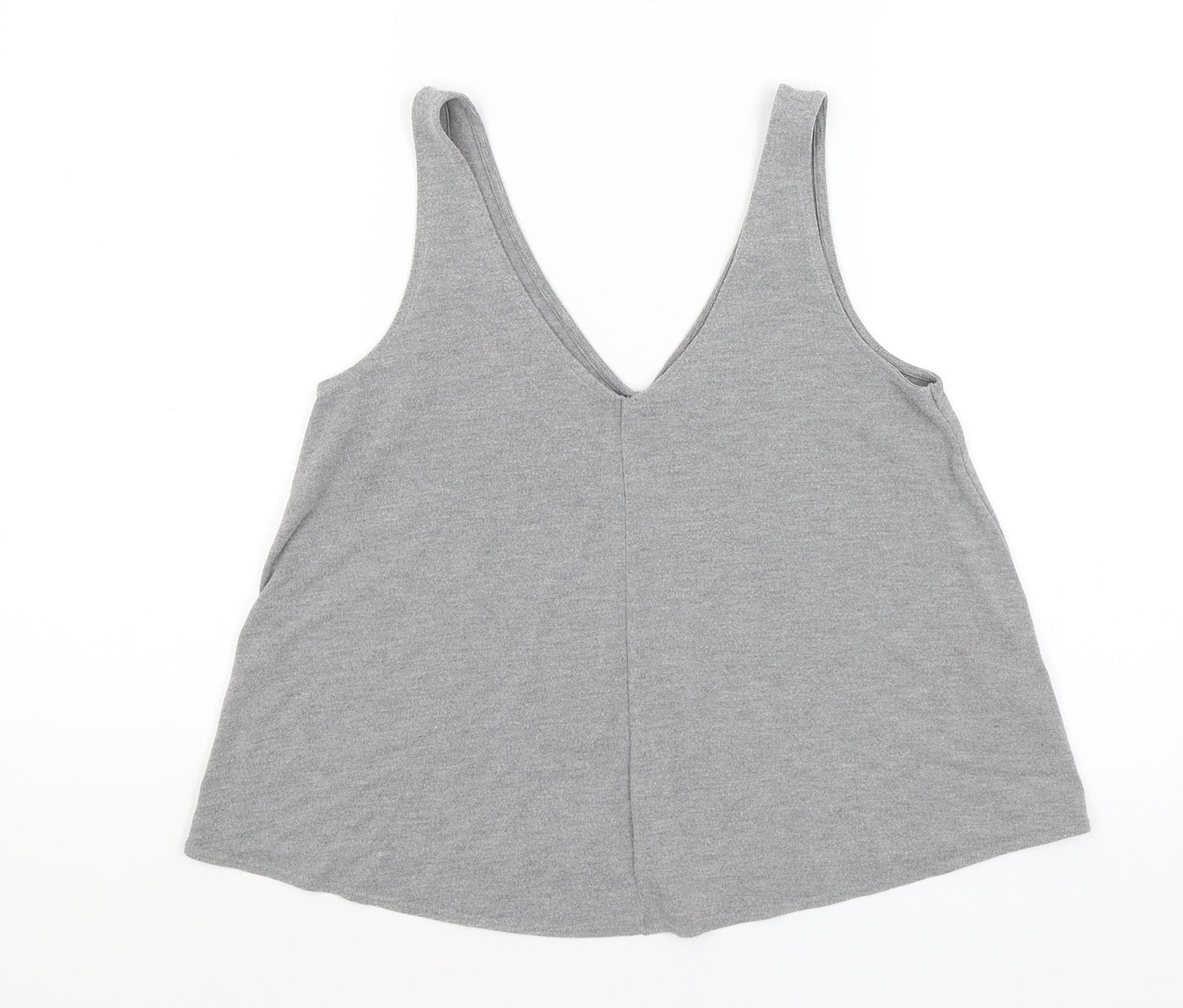 Topshop Womens Grey   Basic Tank Size 8