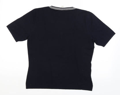 Preloved CC Womens Blue   Basic T-Shirt Size M - Back