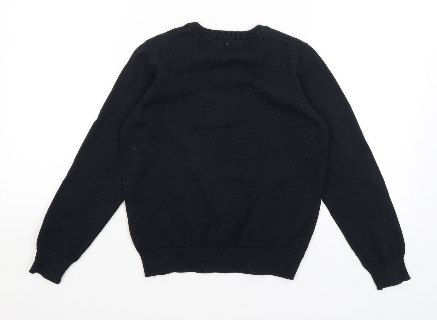 M&S Girls Blue   Pullover Jumper Size 9-10 Years