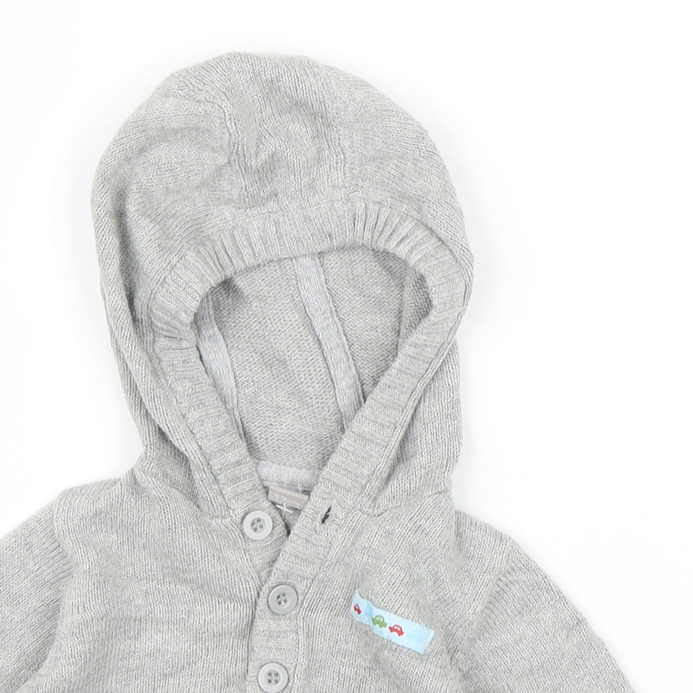 TU Boys Grey   Pullover Jumper Size 0-3 Months