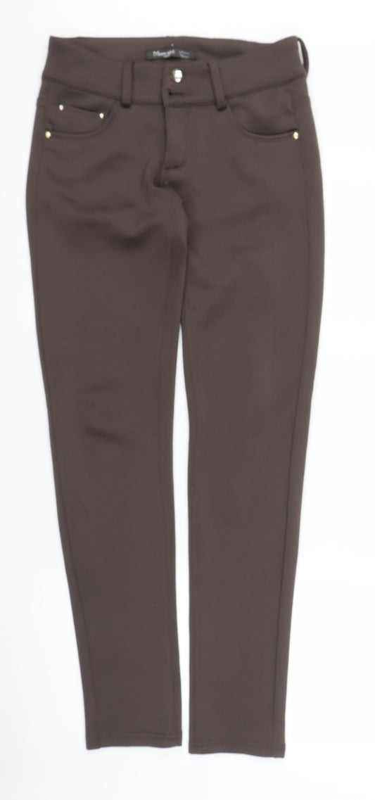 Moongirl Womens Brown   Trousers  Size 30 in L32 in