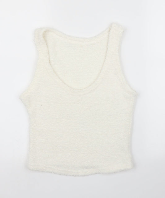 George Girls Ivory   Basic Tank Size 13 Years