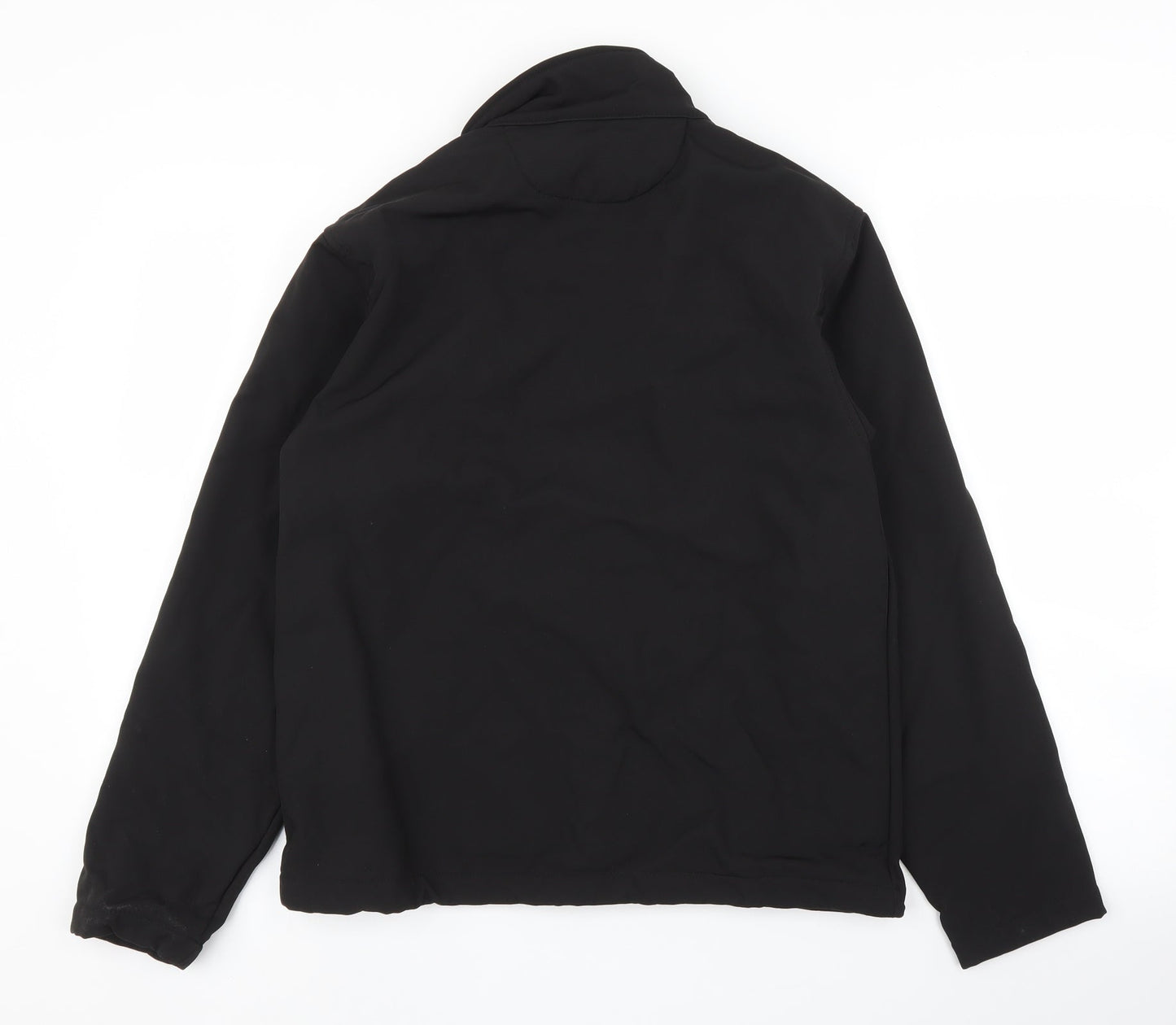 Uneek Womens Black   Full Zip Jumper Size S