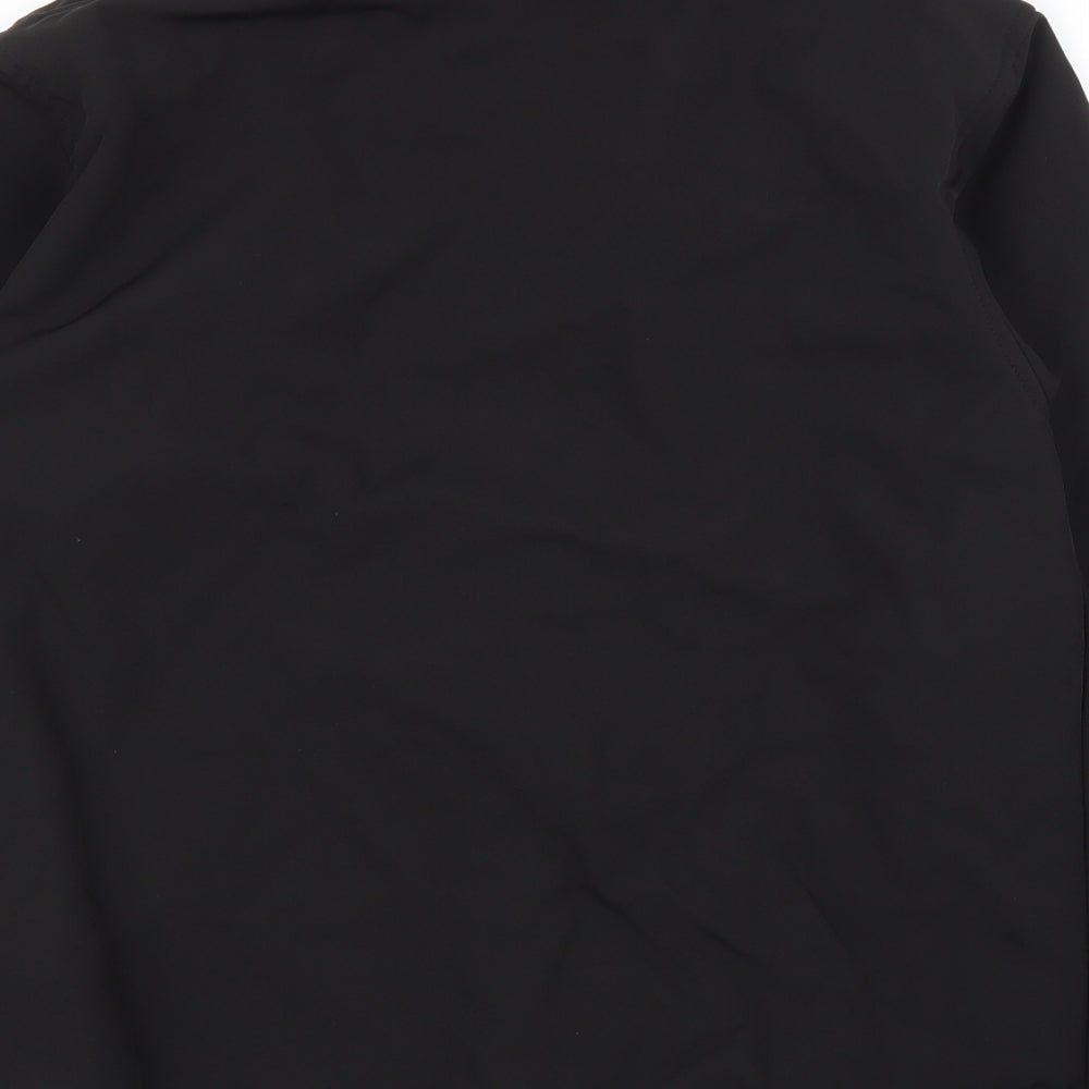 Uneek Womens Black   Full Zip Jumper Size S