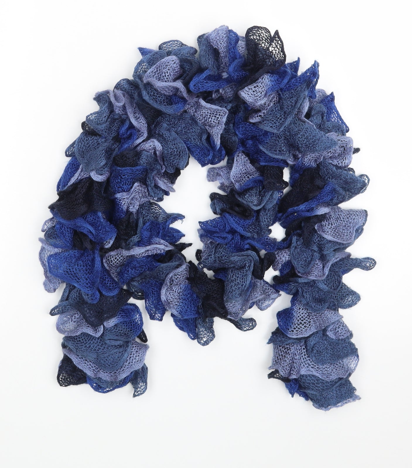 Preworn Womens Blue    Scarf