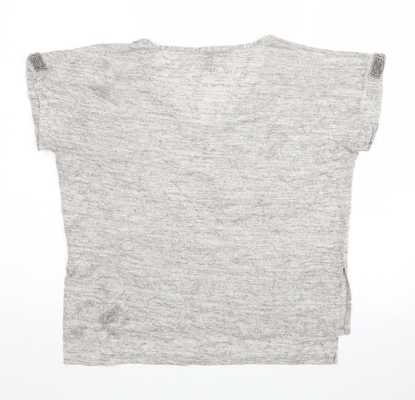 Atmosphere Womens Grey   Basic T-Shirt Size 12