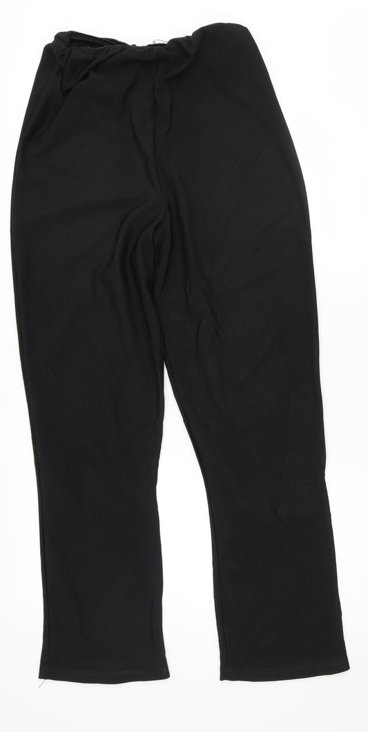 Preworn Womens Black   Trousers  Size L L29.5 in