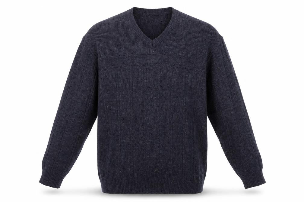 EWM Mens Grey   Pullover Jumper Size L