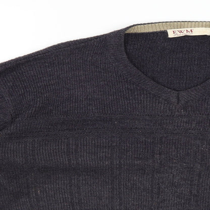 EWM Mens Grey   Pullover Jumper Size L