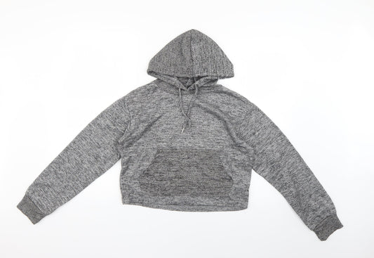 Primark Womens Grey   Pullover Hoodie Size 6