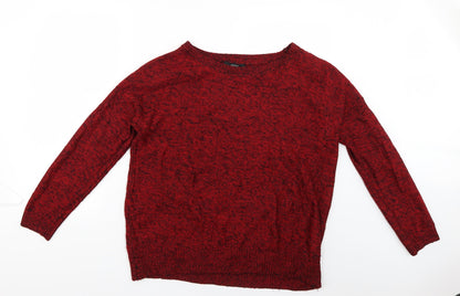 Preloved forever21 Womens Red   Pullover Jumper Size M - Front