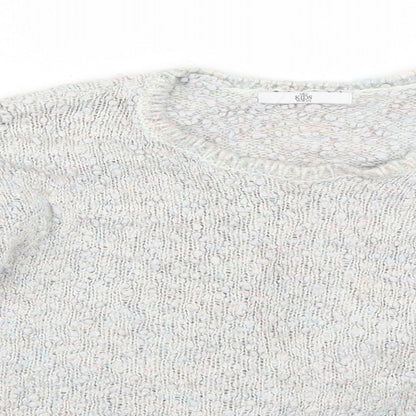 Marks & Spencer Girls Grey   Pullover Jumper Size 13-14 Years