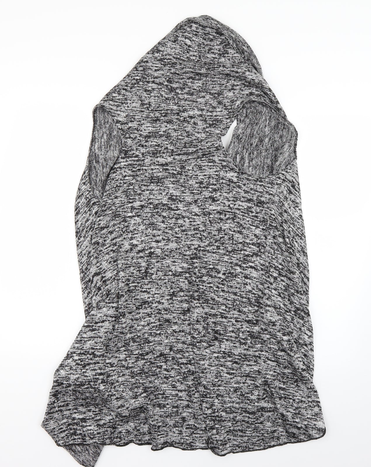 stylewise Womens Grey   Cape Jumper Size S