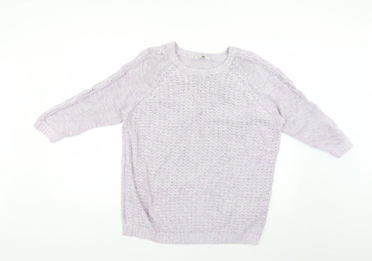 BHS Womens Purple   Pullover Jumper Size 18