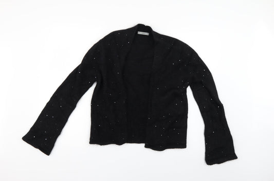 Marks and Spencer Womens Black   Cape Jumper Size 14