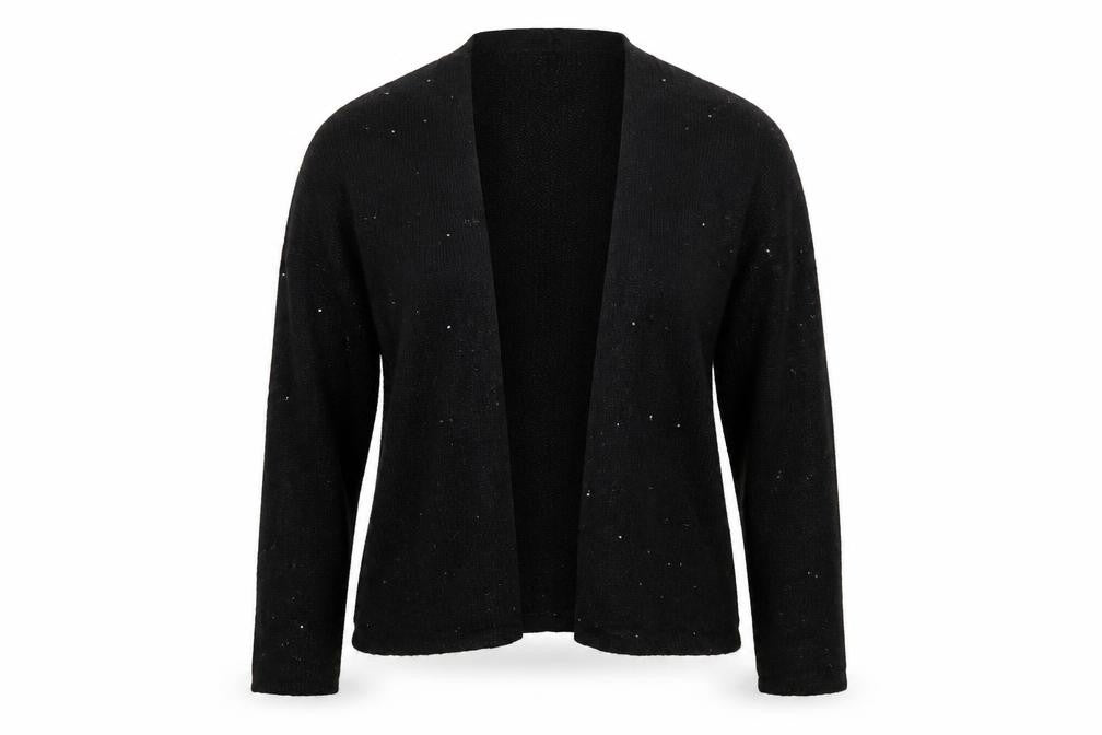 Marks & Spencer Womens Black   Cape Jumper Size 14