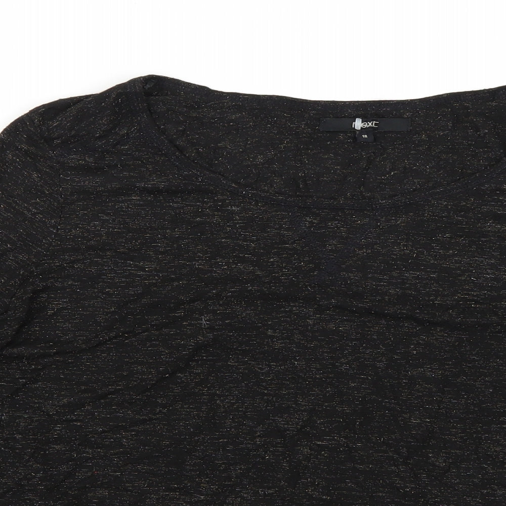 NEXT Womens Black   Basic Blouse Size 18