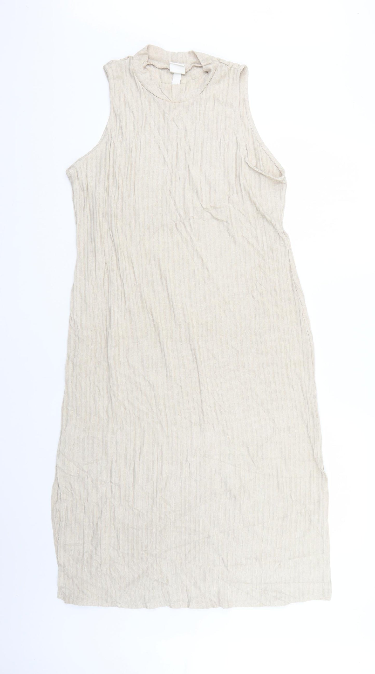 H&M Womens Beige   Bodycon  Size L