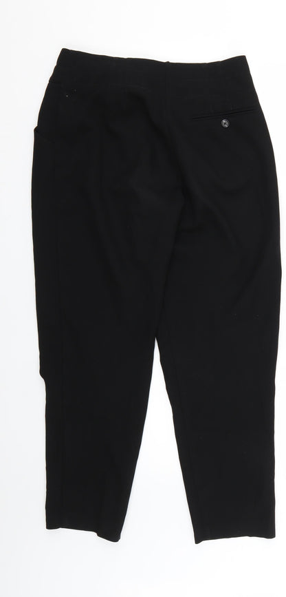 Back view of Atmosphere women’s black trousers, size UK 10, 24-inch leg