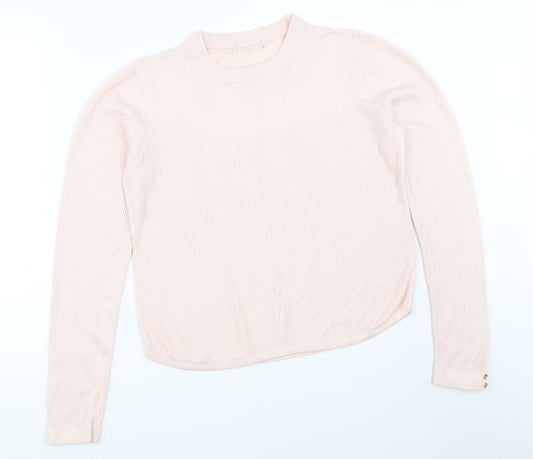 Marks and Spencer Womens Pink   Pullover Jumper Size 10