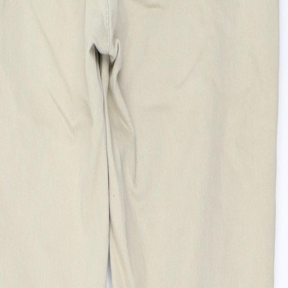 Preworn Womens Beige   Trousers  Size 28 in L26.5 in